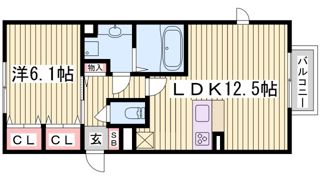神戸6番館の間取り画像