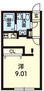 MODULOR熊本の間取り画像