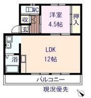 ヴィラナリー本郷2の間取り画像