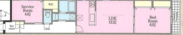 サンロータスの間取り画像