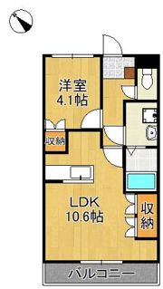 ヴァンベールの間取り画像