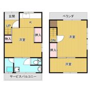 神田貸家の間取り画像