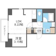シーズンフラッツ靱本町の間取り画像