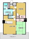 ベルメール香西の間取り画像