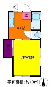 ハイムマヤの間取り画像