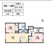 リーブルファイン足立神明の間取り画像