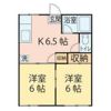 コーポウエノの間取り画像