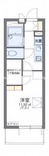 レオパレスエトワール 栗林の間取り画像