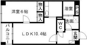 コートベネッセ熊本駅南の間取り画像