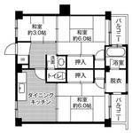 ビレッジハウス萩原2号棟の間取り画像