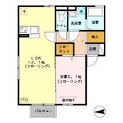 メリッサの間取り画像