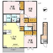 D-roomアネシスの間取り画像