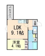 （仮称）La-Crea池田リーフィアの間取り画像
