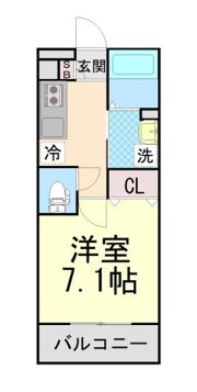 サンシャリテ向丘A棟の間取り画像
