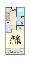 サンシャリテ向丘A棟の間取り画像