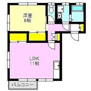メゾン原沢の間取り画像