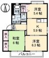 グランコート浅野 A棟の間取り画像