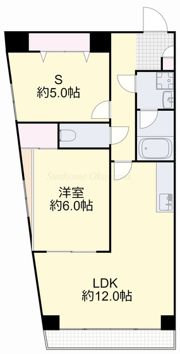 上杉第3ビル野田の間取り画像