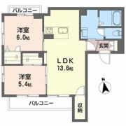 シャーメゾン URの間取り画像