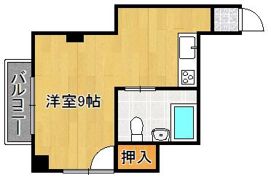 コーポラス旭の間取り画像