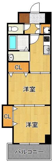 グランディ下曽根の間取り画像