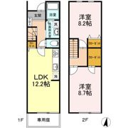 アーバンライフ庭瀬の間取り画像
