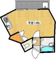 クロノス18三軒町の間取り画像
