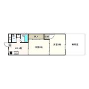 岡町駅前レジデンスの間取り画像