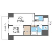 ハイラインⅤの間取り画像