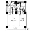 リバーポイントタワーの間取り画像