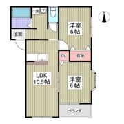 ハーヴェスト玉村の間取り画像