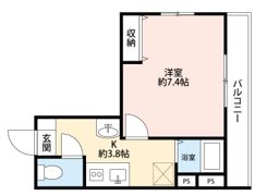 アーク高砂の間取り画像