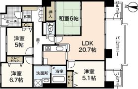 緑井スカイステージの間取り画像