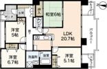 緑井スカイステージの間取り画像