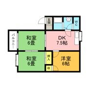 コーポ田園の間取り画像