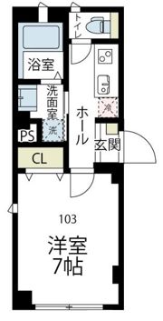 クリザンテム中幸町の間取り画像