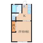ユースハイツの間取り画像