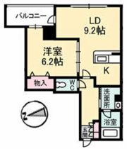 ボナール古京の間取り画像