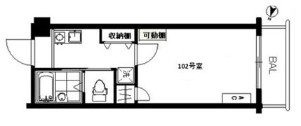 フォセット白楽の間取り画像