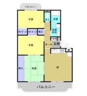 シャンティの間取り画像