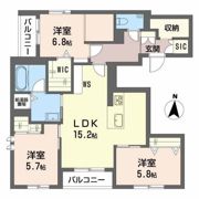 ソリューションズ テンの間取り画像