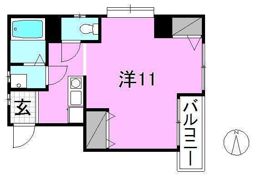アルバートル亜沙野2の間取り画像