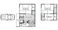 テラス 豊中市原田元町の間取り画像