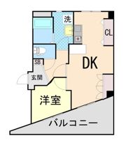 リーフジャルダンミラノの間取り画像