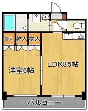 ロイヤルセンターBLD．の間取り画像