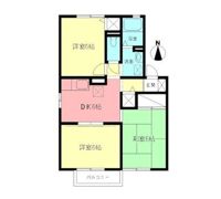 ディアコートBの間取り画像