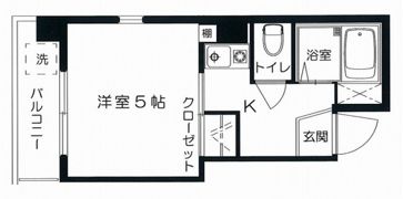 ヴィラ タカハシの間取り画像