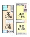 テラス 神戸市灘区徳井町の間取り画像