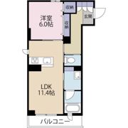 ベレオ北浦和の間取り画像