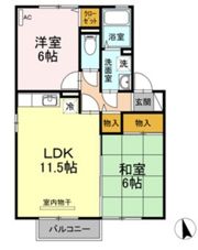 ルミエール D棟の間取り画像